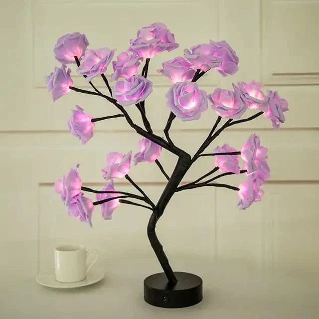 Blossom Bliss Glowing Rose Tree – Elegant LED Decor for Home & Events