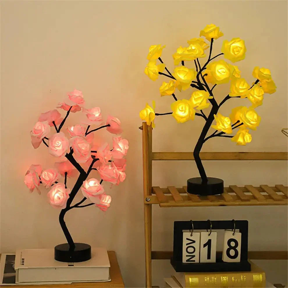 Blossom Bliss Glowing Rose Tree – Elegant LED Decor for Home & Events